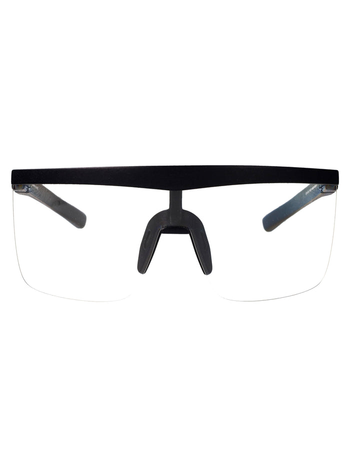Trust 301 Opt Md1 Pitch Black Clear Shield Acetate Optical