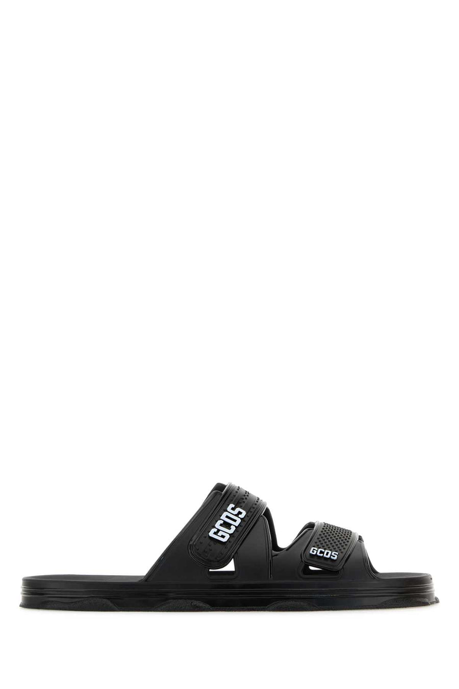 GCDS Exterior: 100% Rubber slider in black