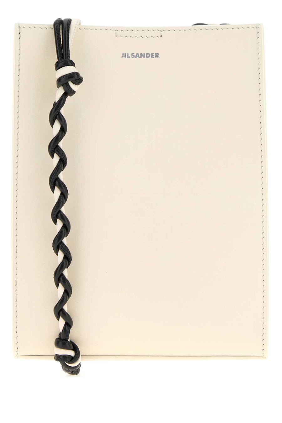 Jil Sander Exterior: 100% Calf; Lining: 100% Leather shoulder bag in beige