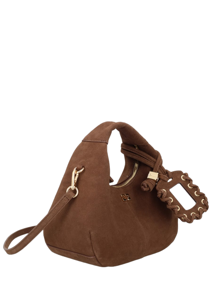 Mini Hobo Bag Brown Handbags