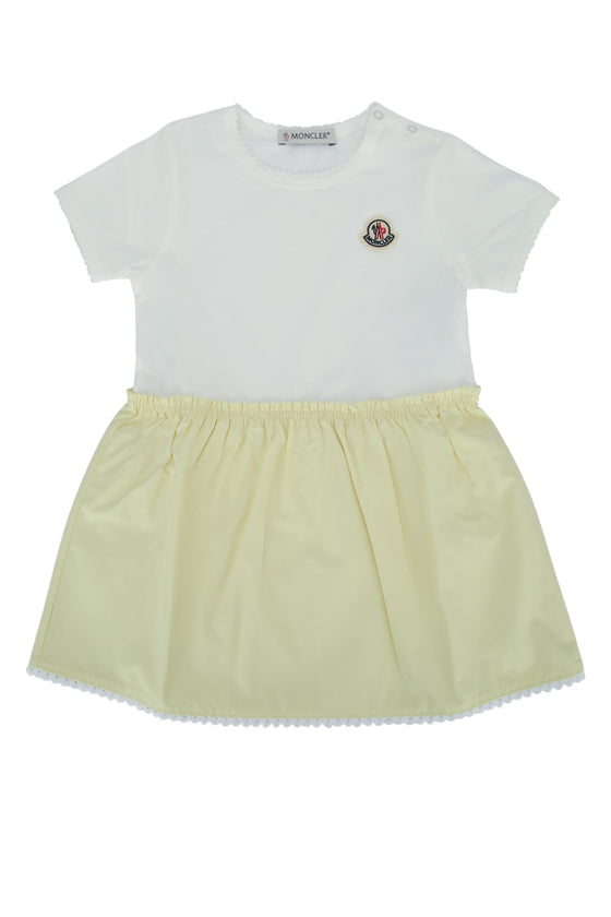 Dress Whiteyellow Abiti