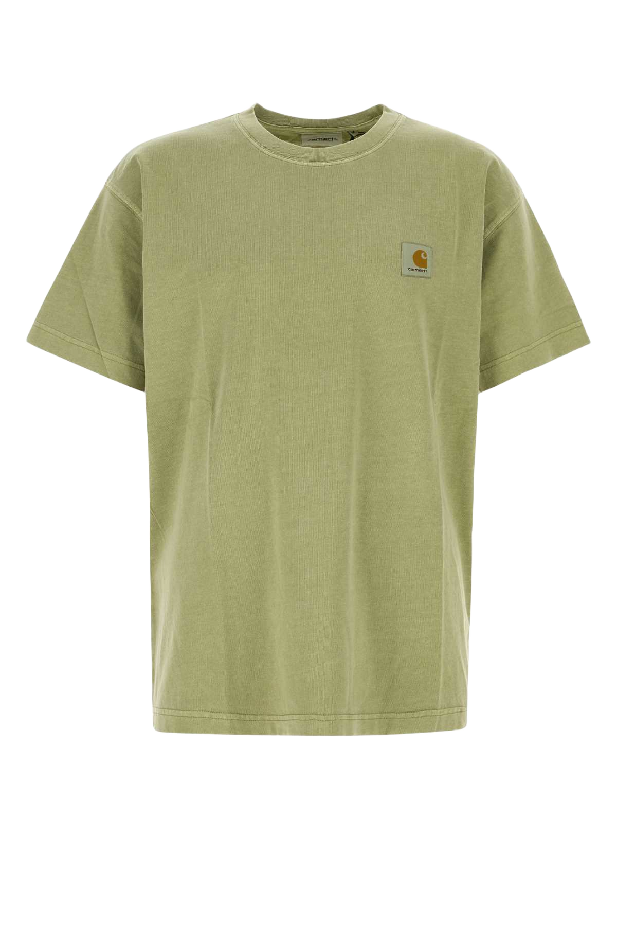 Sage Green Cotton Oversize S-S Nelson T-Shirt Gentlegreengarmentdyed Exterior