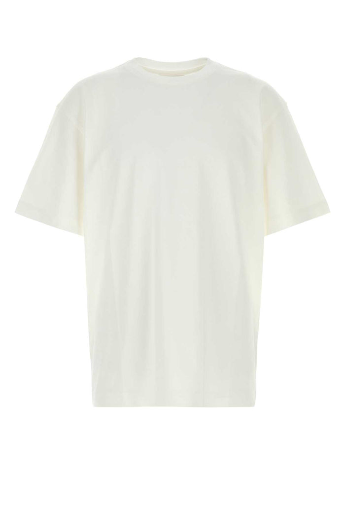 White Cotton T-Shirt Exterior