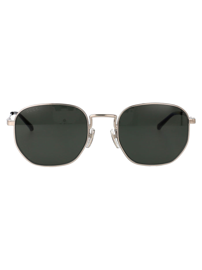 Gg2095s Silver-silver-grey Metal Sunglasses