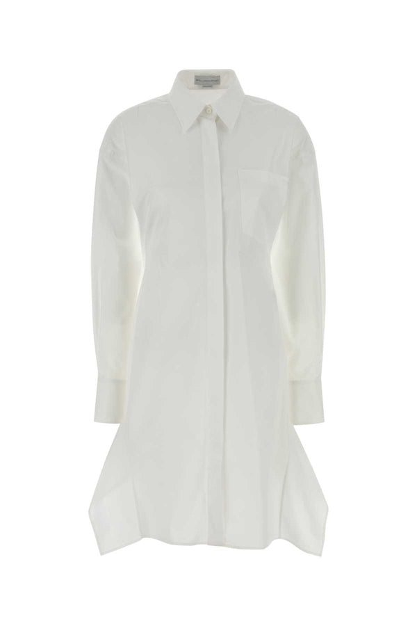 Stella McCartney 100% cotton dress in white