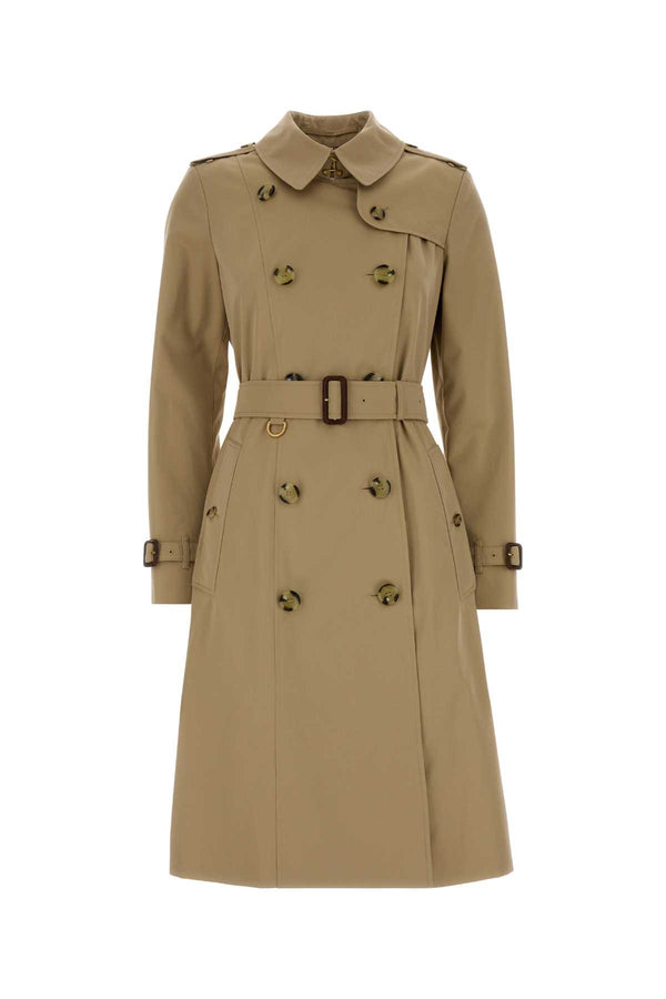 Burberry 100% Cotton trench coat in beige