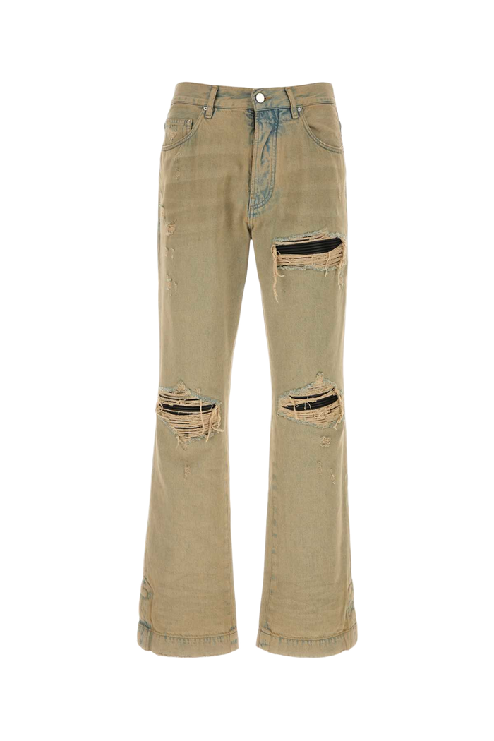 Sand Denim Jeans Sandindigo Exterior: Cotton