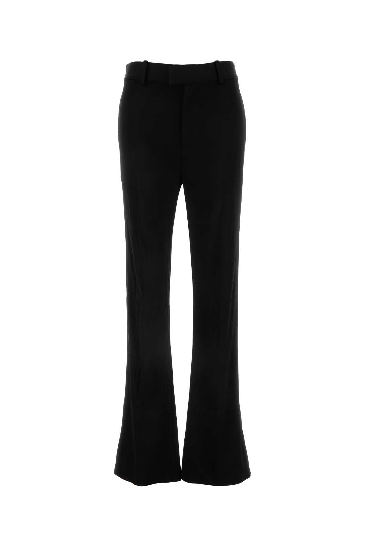 Black Jersey Pant Exterior: Viscose Pantaloni