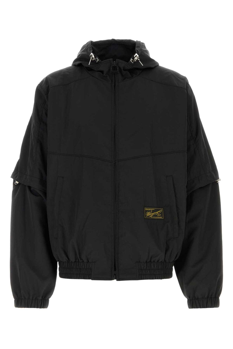 Wooyoungmi Jumper Exterior: 100% Nylon windbreaker in black