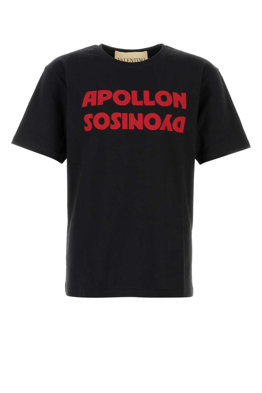 Valentino Garavani Collection Exterior: 100% Cotton t-shirt in black