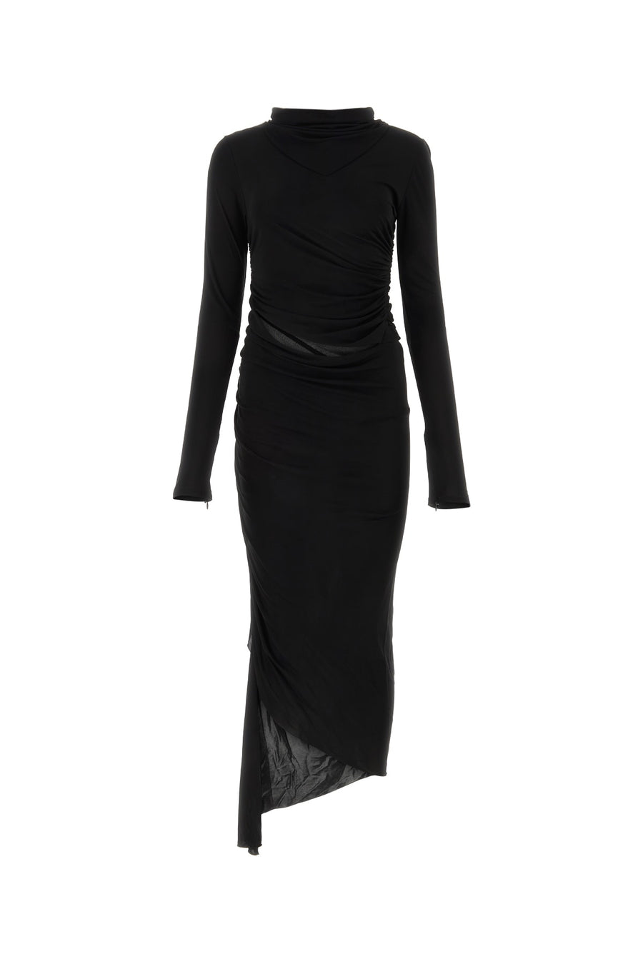 Andrea Adamo 100% Viscose dress in black