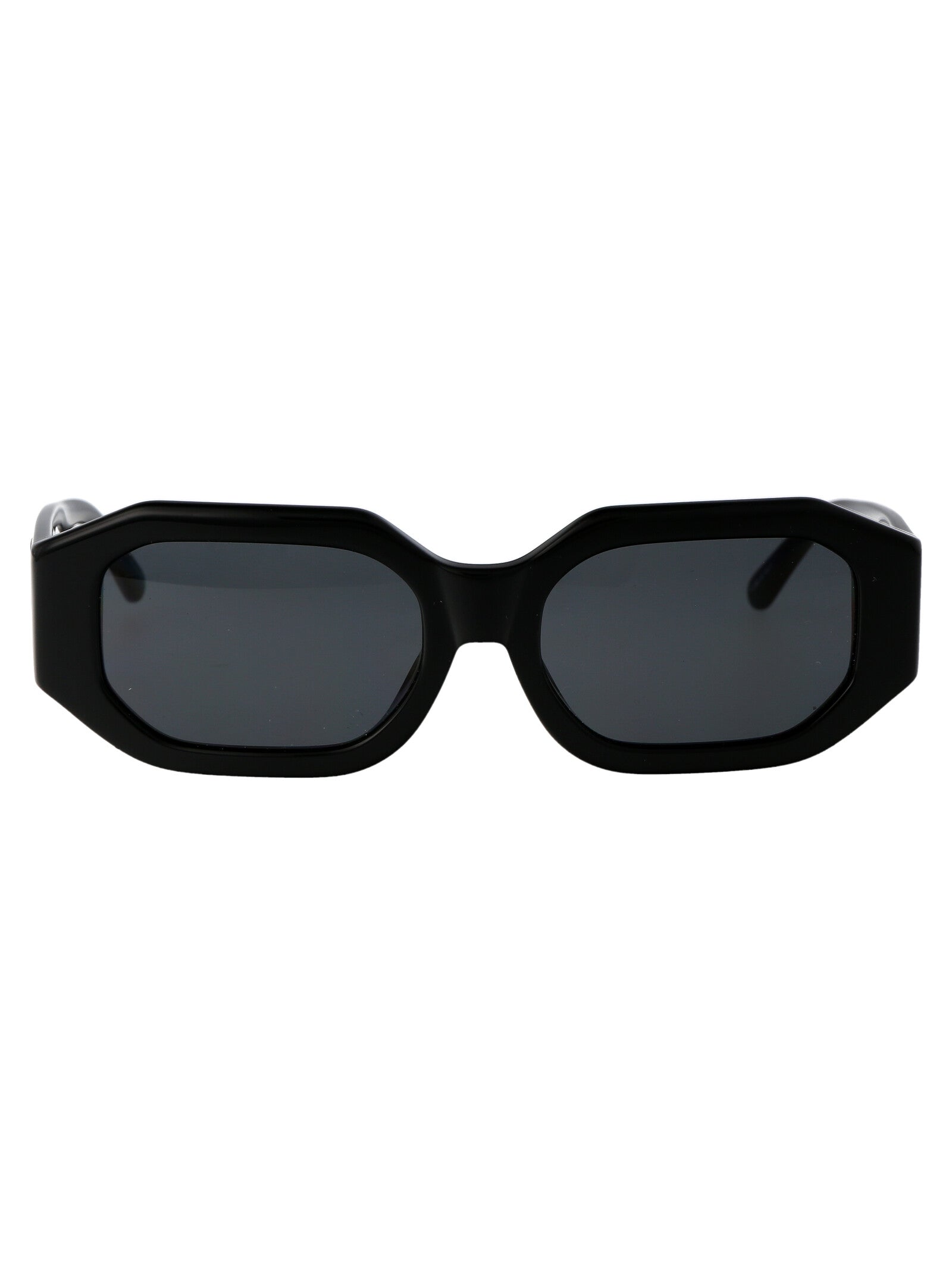 Attico45c1sun C1 Black/silver/grey Acetate Sunglasses
