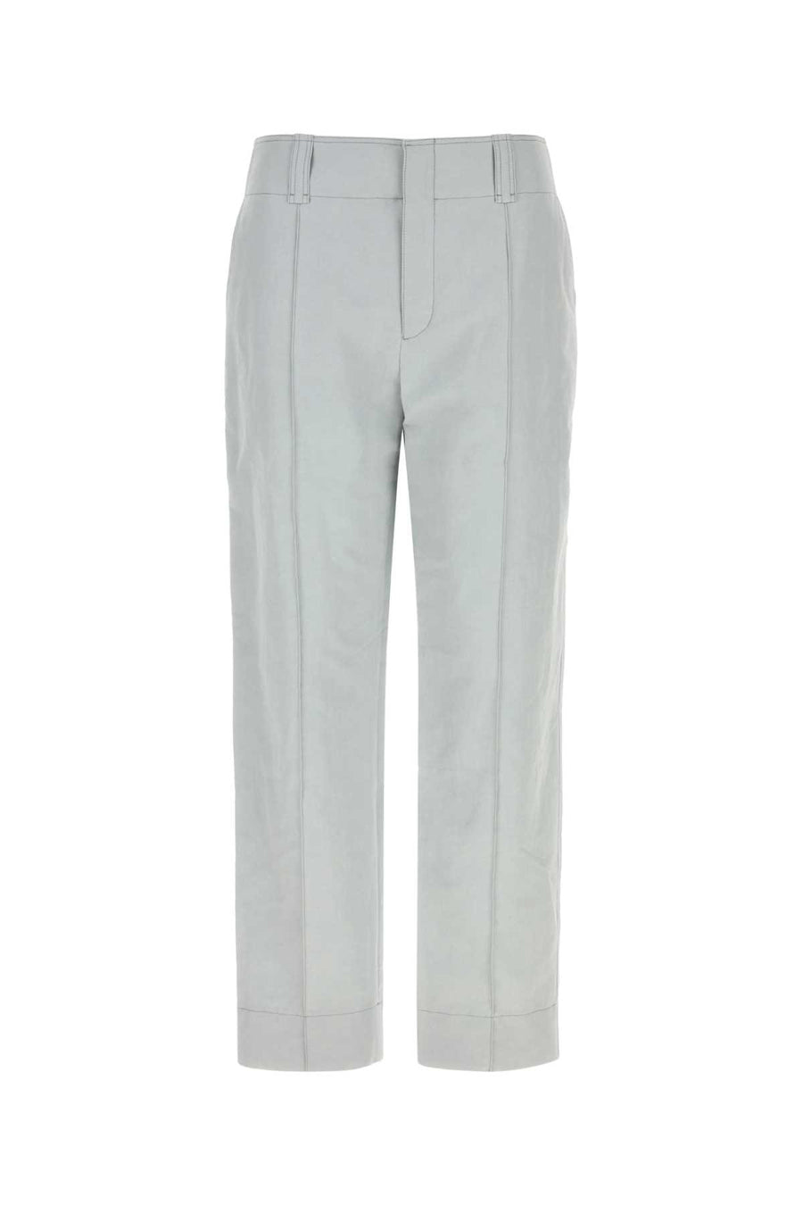 Chloé 52% Linen trousers in gray