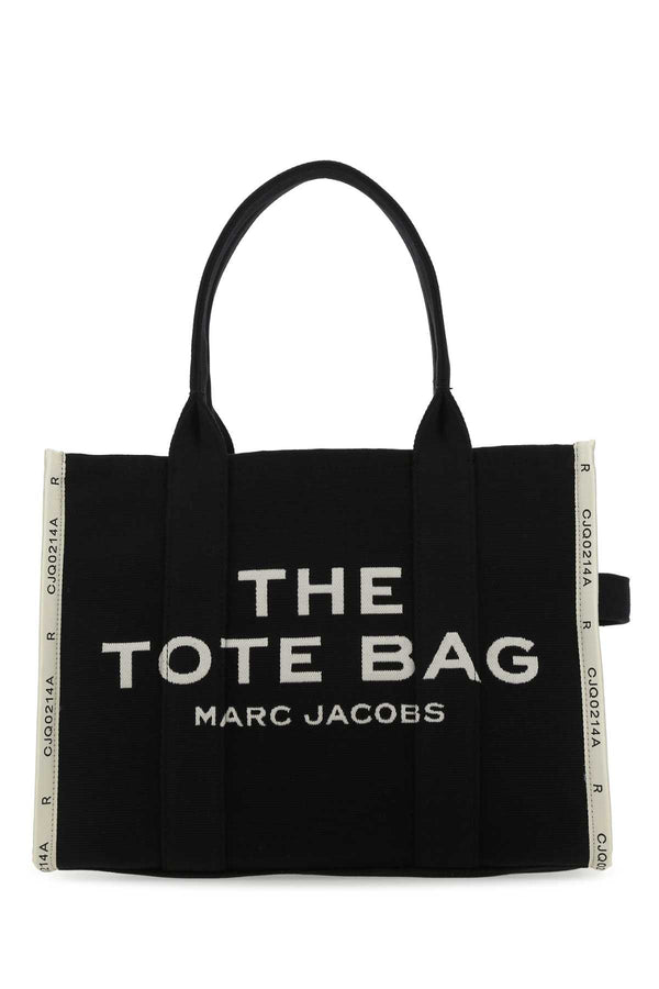 Marc Jacobs Mano 64% Cotton tote bag in black