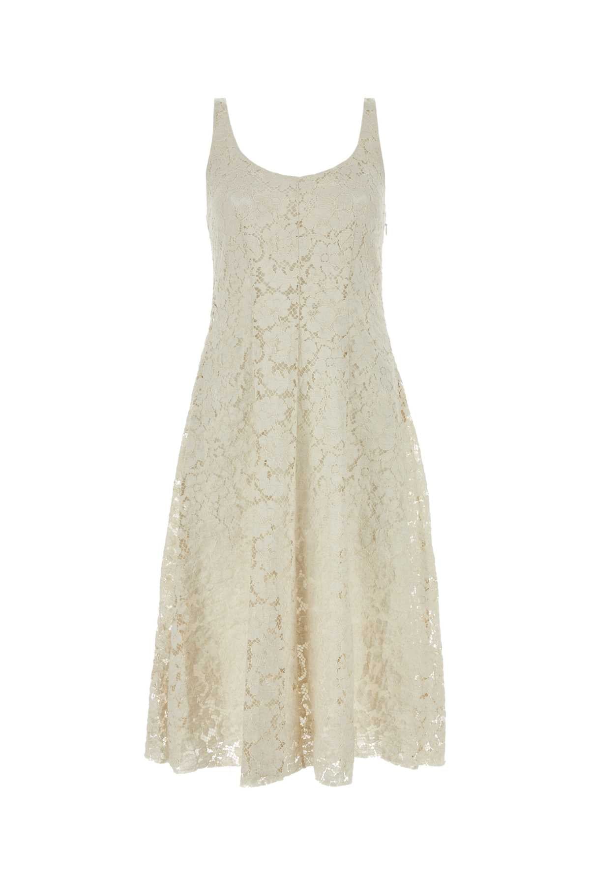 Ivory Lace Dress Naturale Co Me Pa Vi Abiti