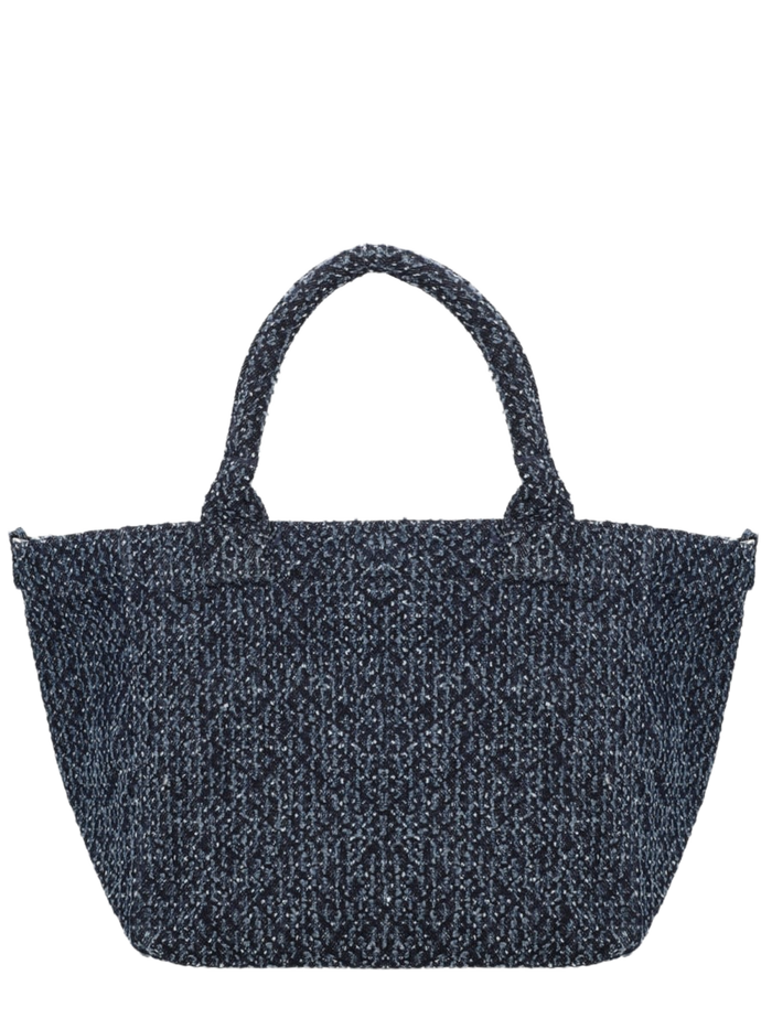 Tote Bag With Logo Denim Organic Cotton Handbags