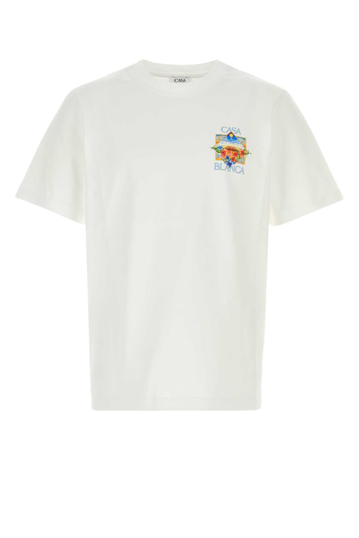 Flowercourticon Exterior: Organic Cotton T-shirt
