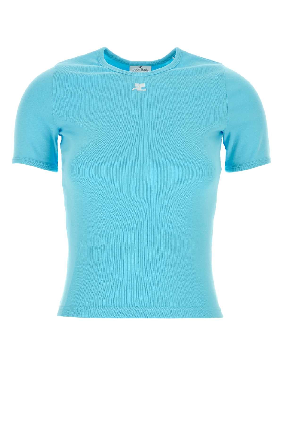 Aqua Exterior: Cotton T-shirt
