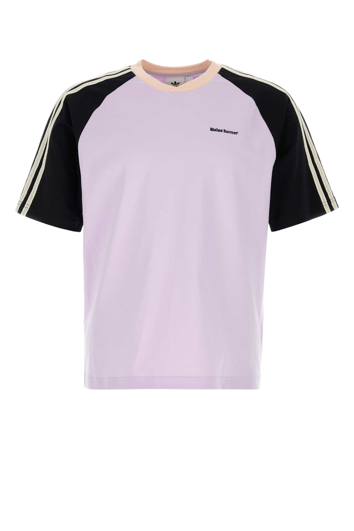 Lilac Cotton Adidas X Wales Bonner T-Shirt Purpletntblack Exterior