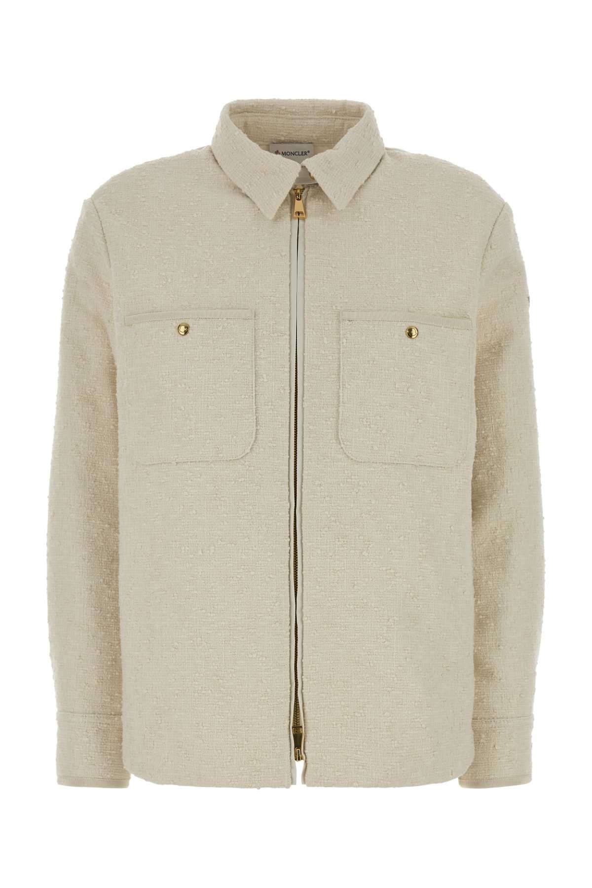 Ivory Bouclã© Down Jacket 050 Camicie