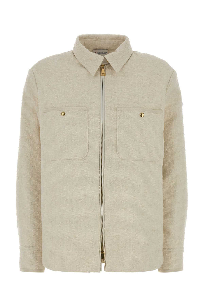 Ivory Bouclã© Down Jacket 050 Camicie
