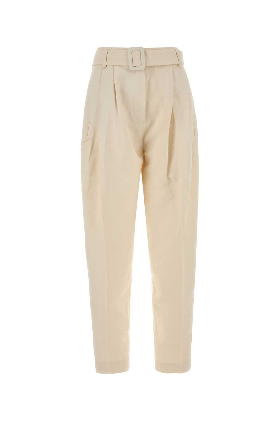 Italist Pant 61% Viscose 39% Linen trousers in beige