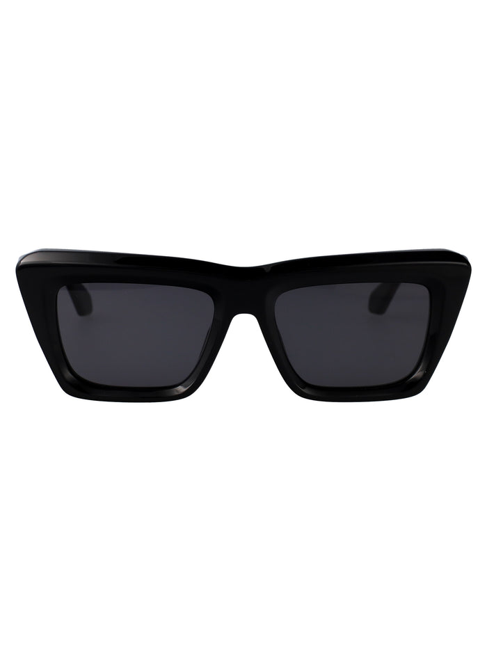 Hampton Black Dark Grey Acetate Sunglasses