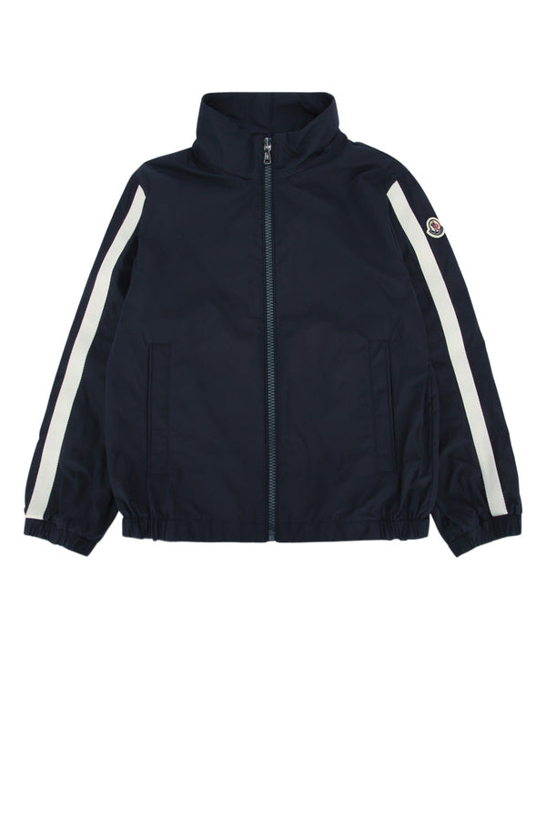 Moncler Jr Jacket Collar: 100% Polyester; Outer: 100% Polyester jacket in navy