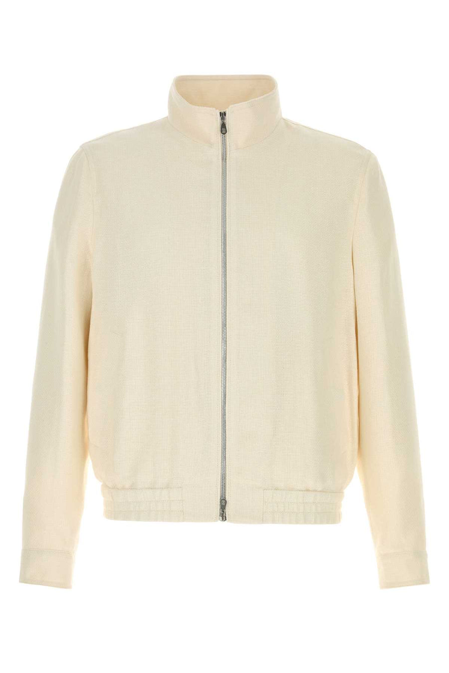 Brunello Cucinelli Exterior: 49% Silk jacket in beige