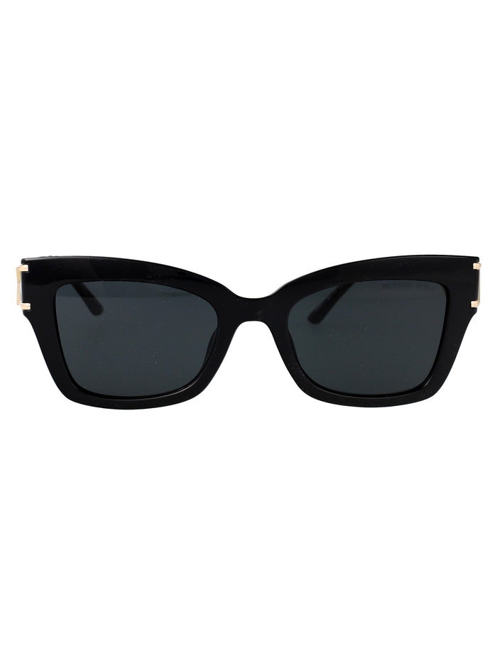 0mk2237u 300587 Black Injected Sunglasses