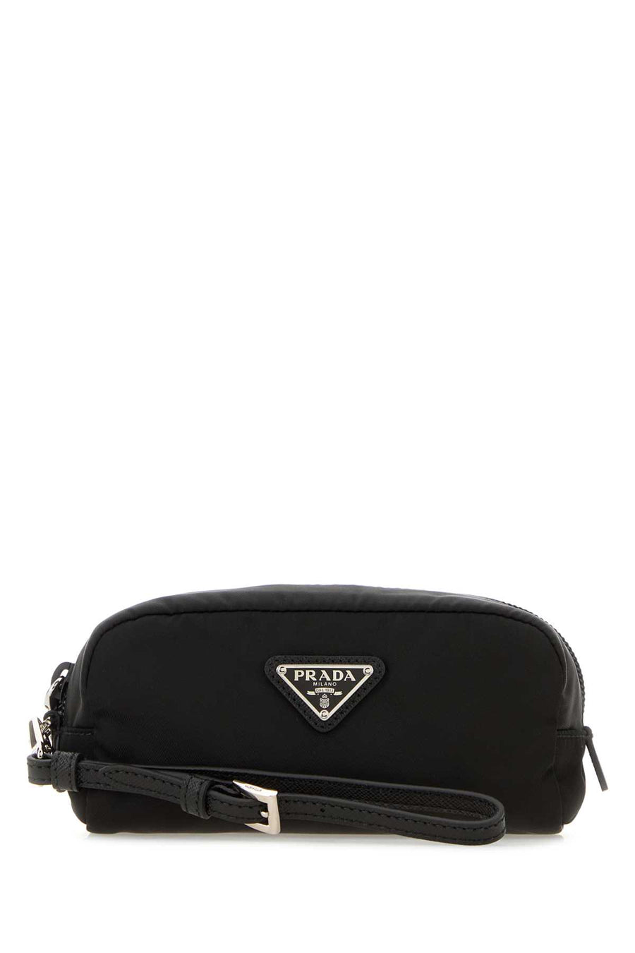 Prada 100% Recycled Polyamide pouch in black