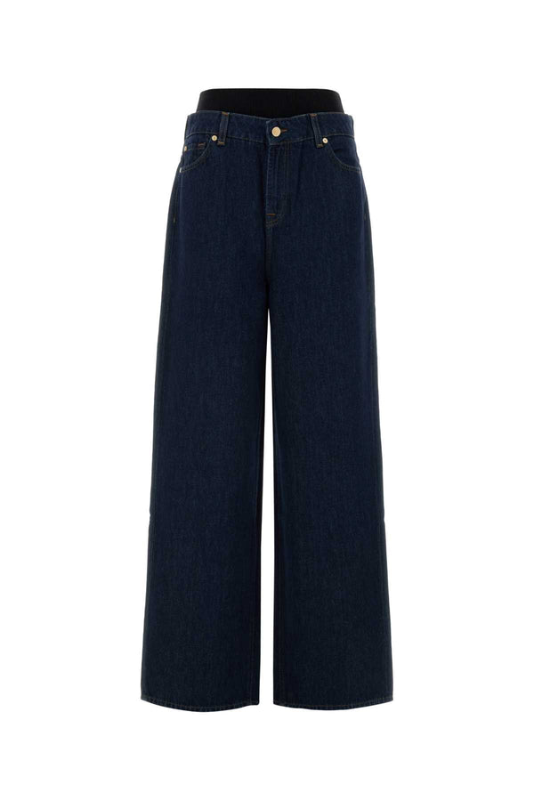 Seven For All Mankind Elastico 100% Cotton jeans in navy