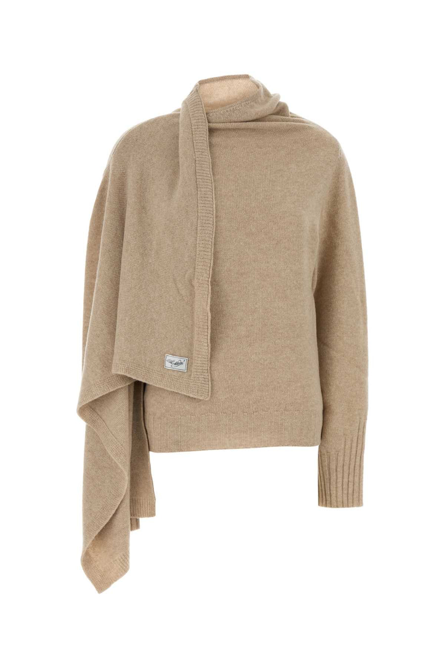 The Attico 100% Virgin wool sweater in beige