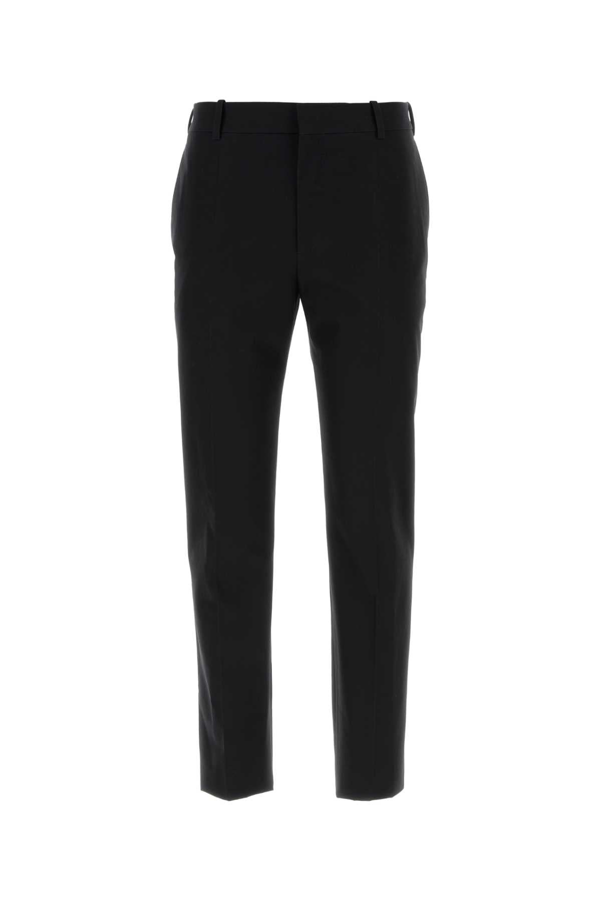 Black Cotton Pant Exterior: Pantaloni