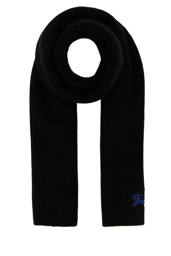 Burberry 100% Cashmere scarf in black
