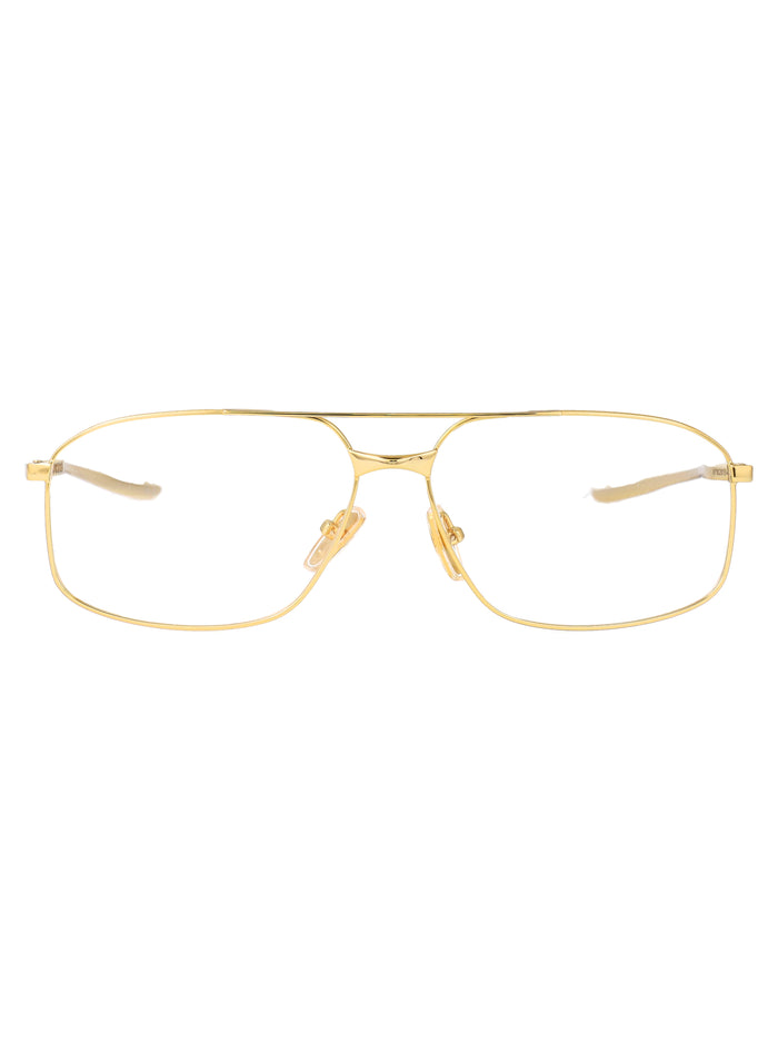 Bb0495o Gold-gold-transparent Metal Optical