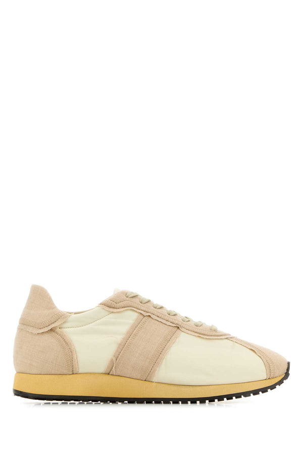 The Row Sneakers Exterior: 100% Fabric; Interior: 100% Fabric; Sole: Rubber sneakers in beige