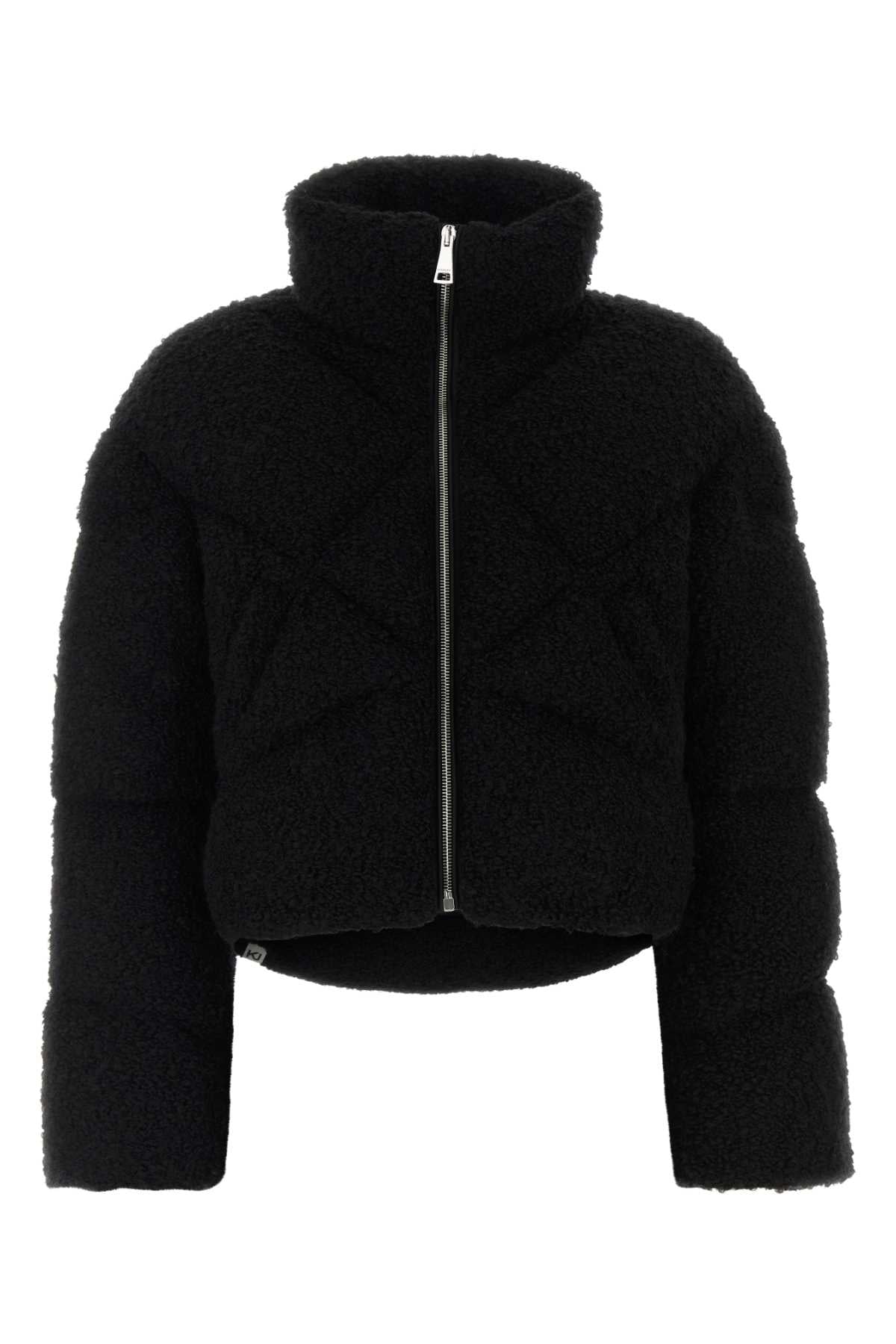 Black Teddy Daisy Down Jacket Piumini