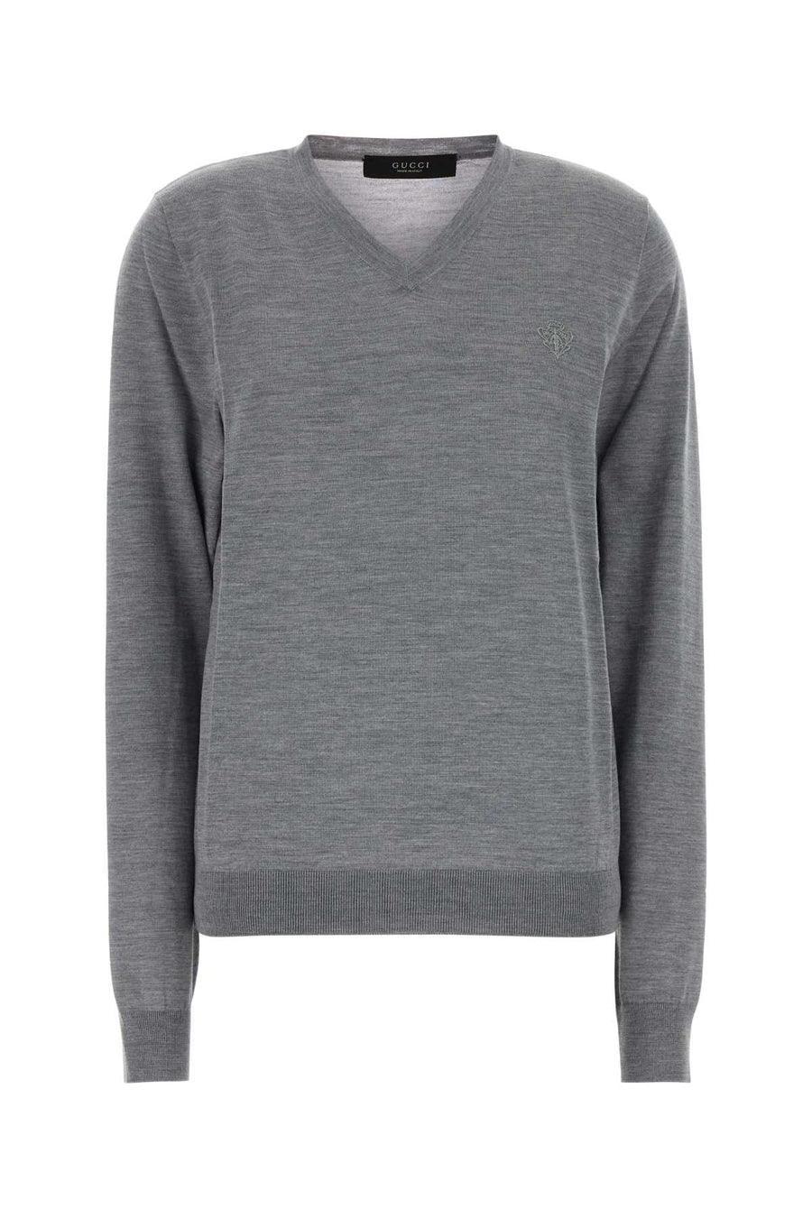 Gucci 100% Wool sweater in gray