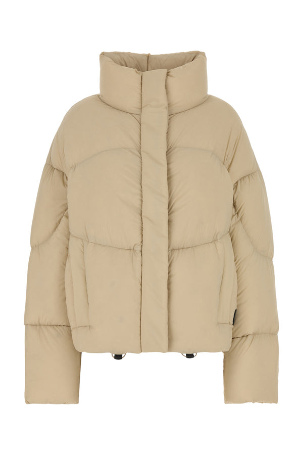 Bacon Shell: 100% Nylon; Padding: 85% Down down jacket in beige