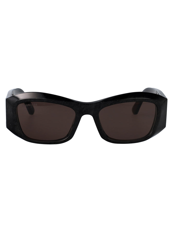 Bb0397sa Black-black-grey Acetate Sunglasses