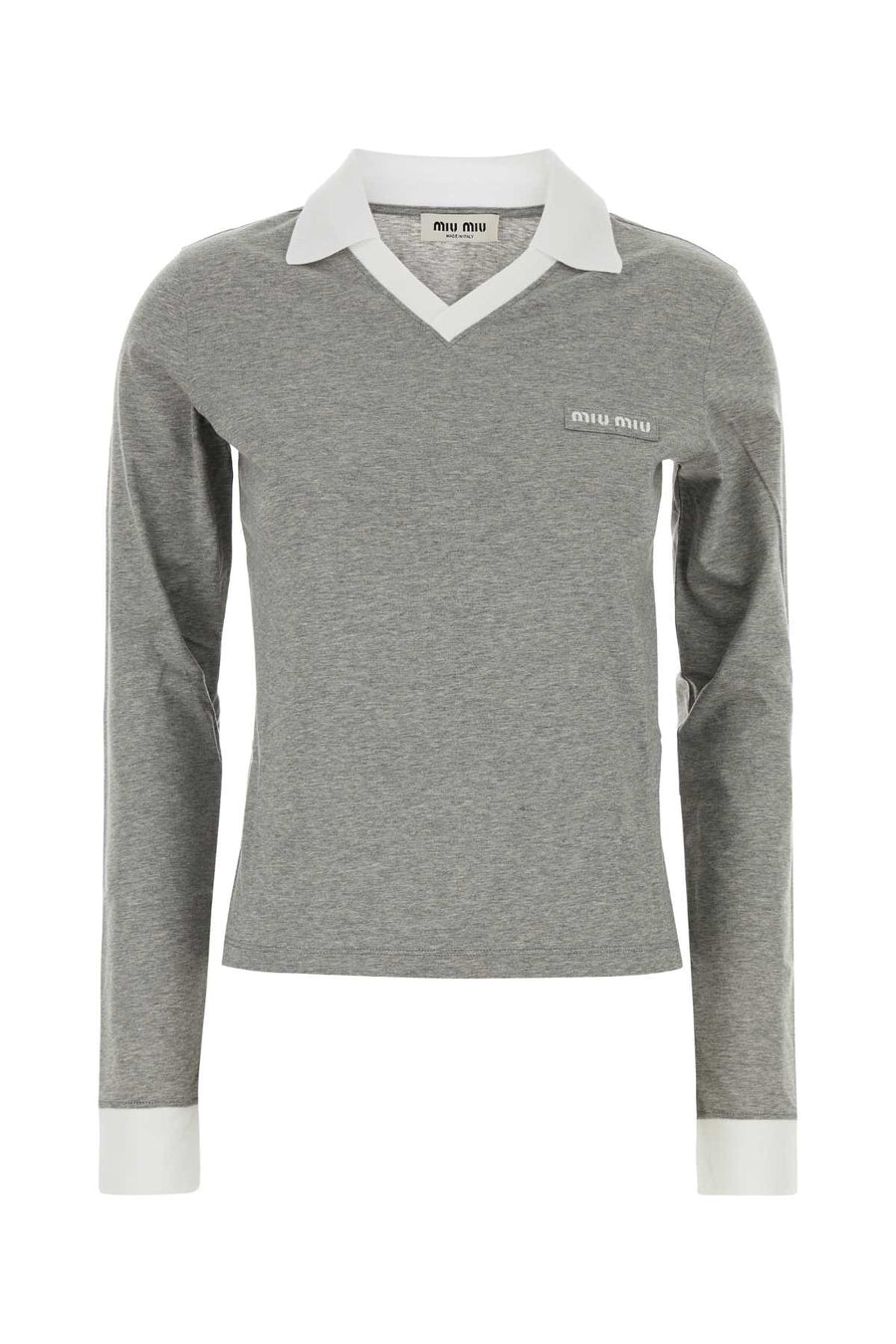 Miu Miu 100% Cotton shirt in gray