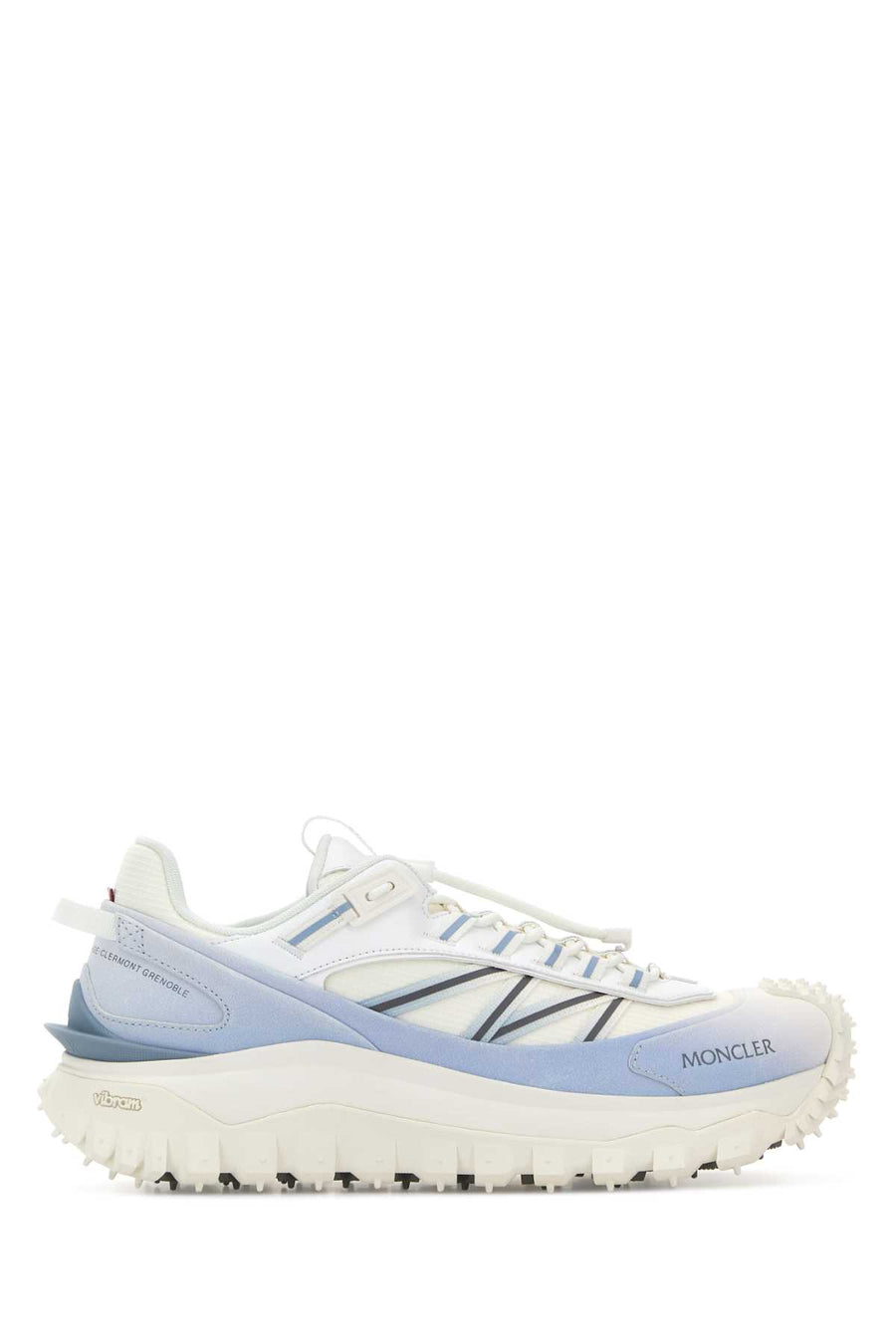 Moncler Sneakers Leather upper sneaker in white