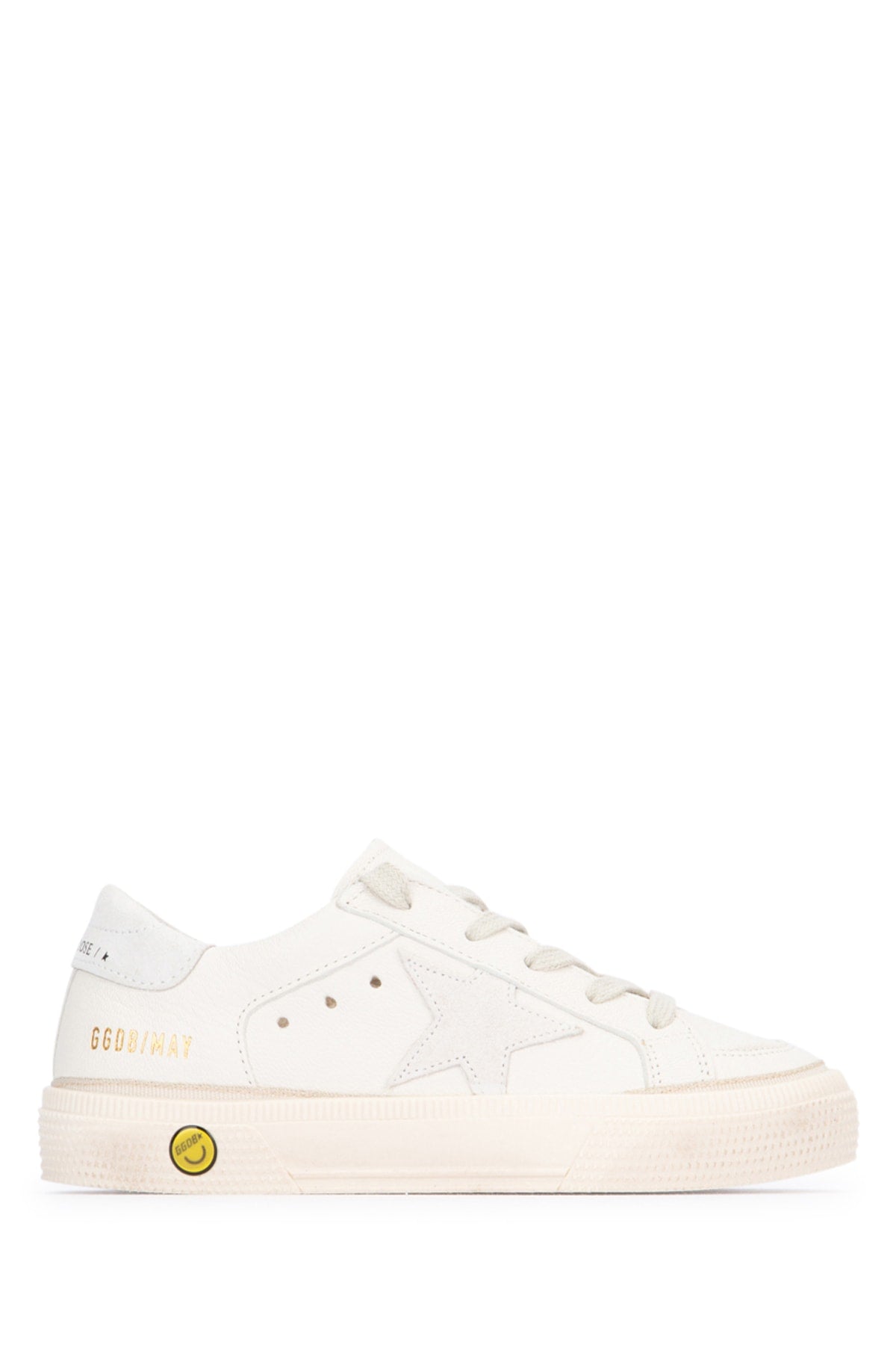 May Nappa Upper Suede Sta Opticwhite Goat Leather Cow Sneaker