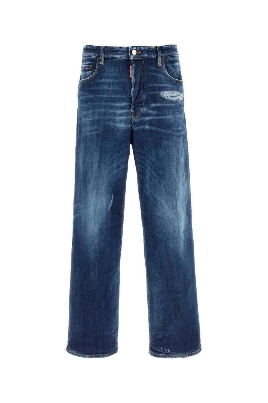 Dsquared2 Jean 93% Cotton jeans in navy