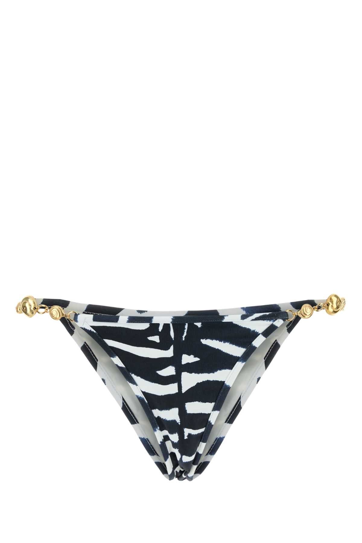 Pretend Stretch Nylon Splash Bikini Bottom Bluezebra Costumi Da Bagno