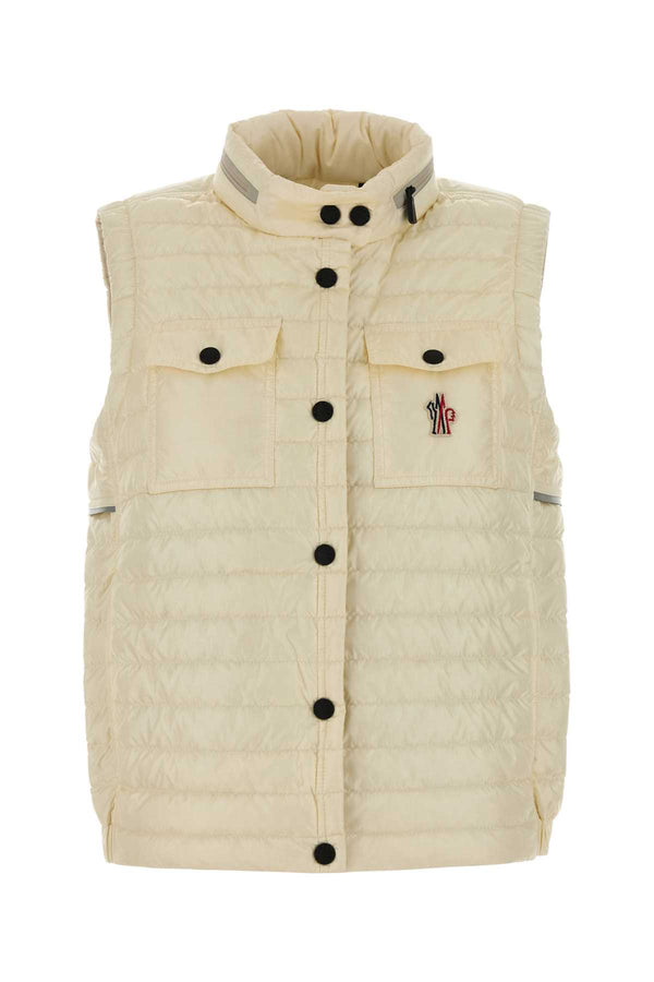 Moncler Grenoble Vest Exterior: 100% Nylon vest in cream