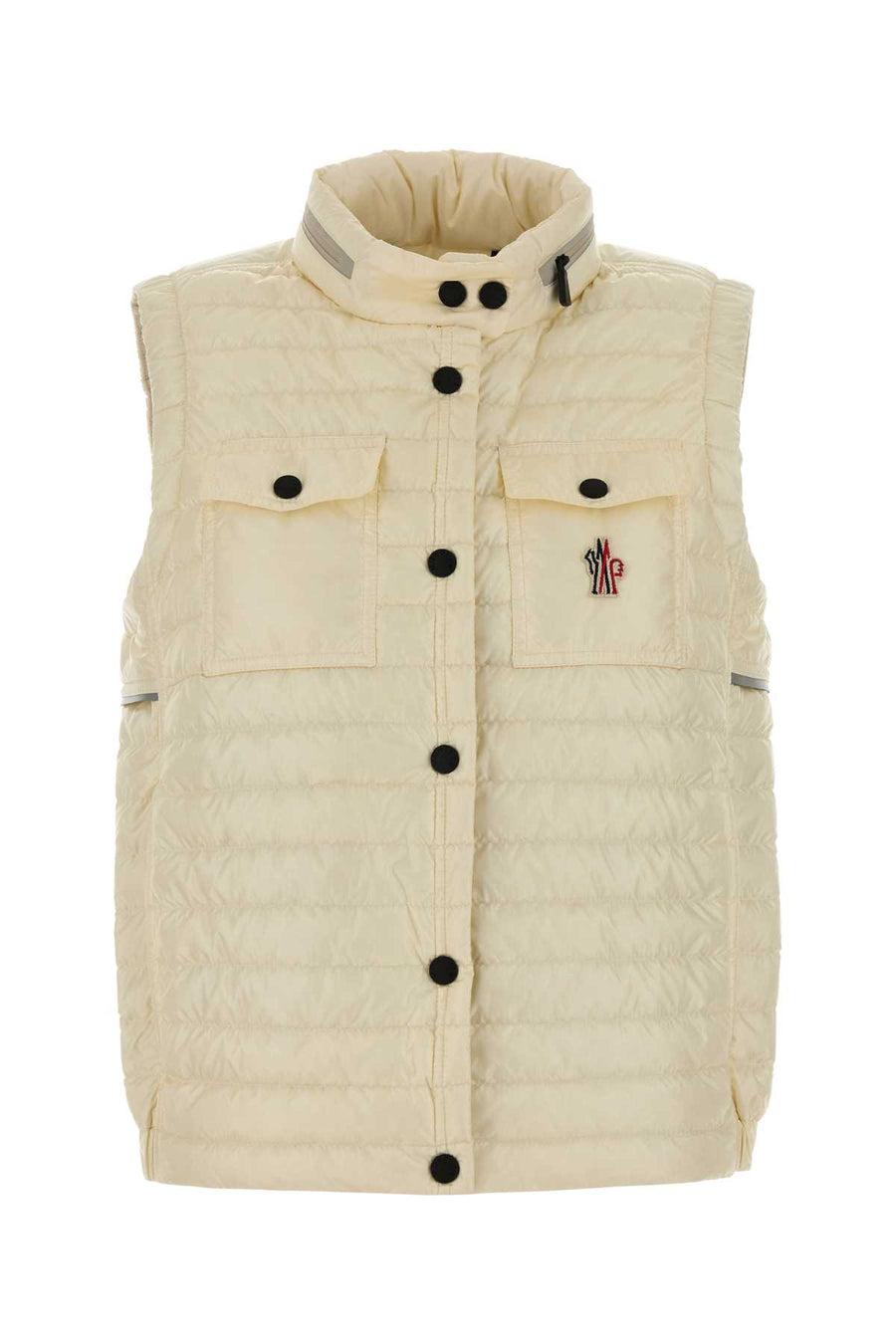 Moncler Grenoble Vest Exterior: 100% Nylon vest in cream