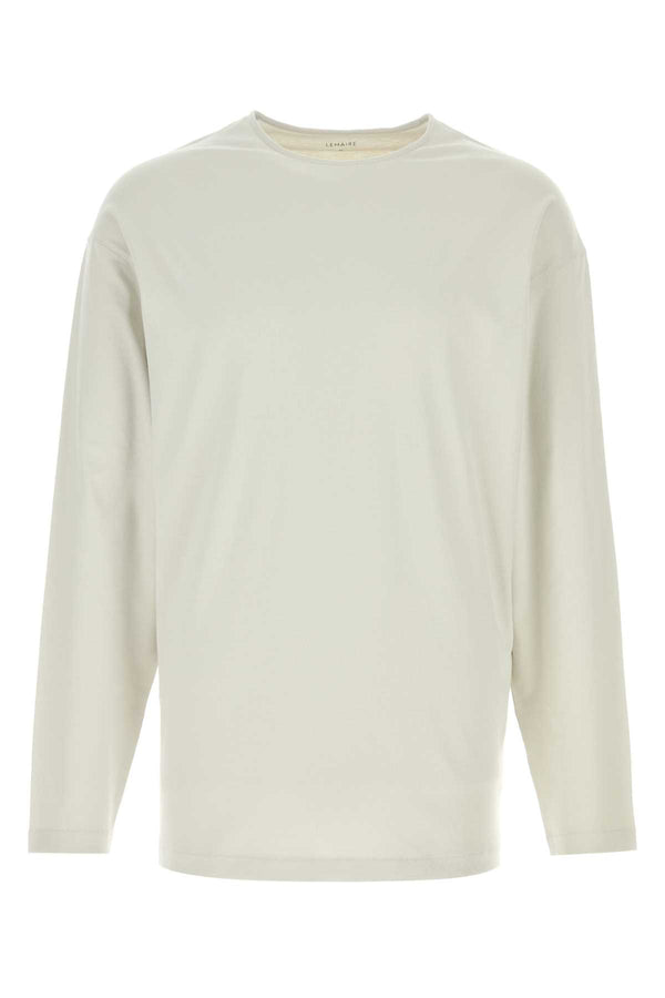 Lemaire 80% Cotton t-shirt in beige
