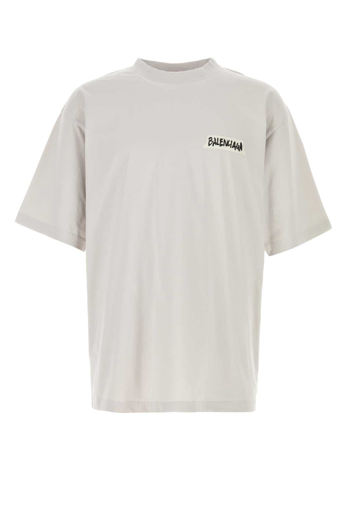 Dirty White T Cotton R Elastan T-shirt